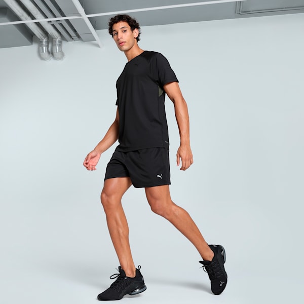 Men's Woven 5" Training Shorts, Puma Black, extralarge-IND